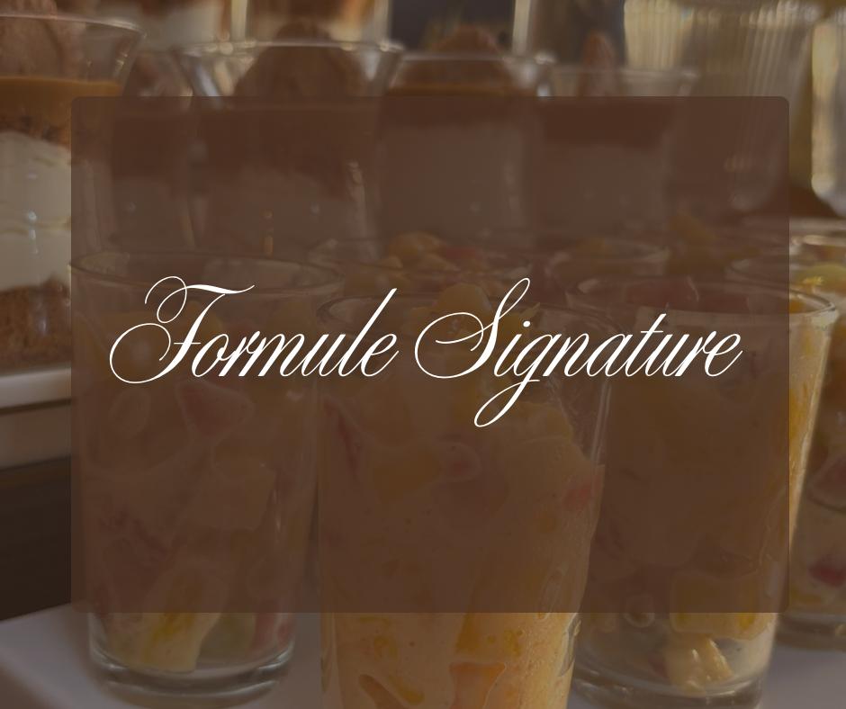Pack Signature – buffet premium